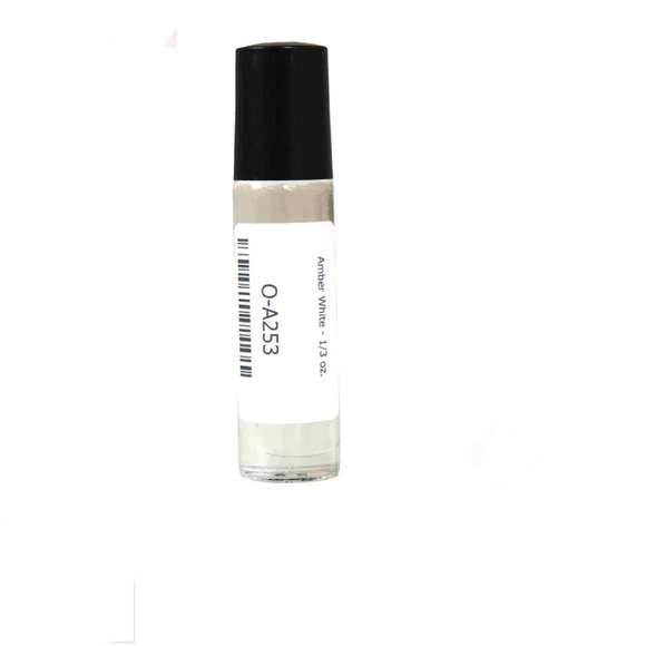 Amber White 1/3 oz Roll-on Fragrance Oil Ships today NWT - Picture 3 of 10